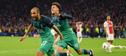 Tottenham s-a calificat dramatic în finala Ligii Campionilor, după 3-2 cu Ajax, la Amsterdam